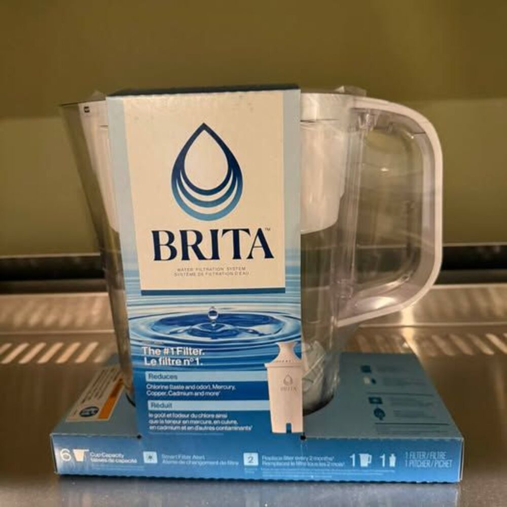 Brita 6-Cup Water Filtration Pitcher